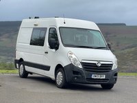 USED 2019 19 VAUXHALL MOVANO 2.3 CDTi 3500 Camper Van  L2 H2 Euro 6 (130 ps) U Shape Camper,  Diesel Heater,
