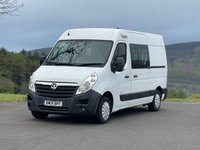 USED 2019 19 VAUXHALL MOVANO 2.3 CDTi 3500 Camper Van  L2 H2 Euro 6 (130 ps) U Shape Camper,  Diesel Heater,
