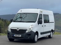 USED 2019 19 VAUXHALL MOVANO 2.3 CDTi 3500 Camper Van  L2 H2 Euro 6 (130 ps) U Shape Camper,  Diesel Heater,