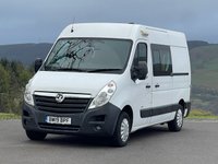 USED 2019 19 VAUXHALL MOVANO 2.3 CDTi 3500 Camper Van  L2 H2 Euro 6 (130 ps) U Shape Camper,  Diesel Heater,