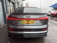 USED 2022 72 AUDI E-TRON 55 S line Sportback 5dr Electric Auto quattro 95kWh (11kW Charger) (408 ps) 