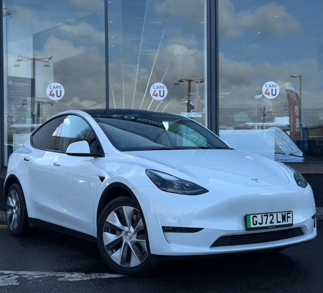 View our Tesla Model Y (Dual Motor) Long Range SUV 5dr Electric Auto 4WDE (384 bhp)