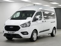 USED 2023 23 FORD TRANSIT CUSTOM 320 2.0 EBL 130 BHP L2 HIGH ROOF TREND AUTOMATIC 9 SEAT MINIBUS AUTOMATIC | AIR CON | CARPLAY | 9 SEATS