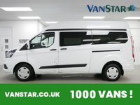 USED 2023 23 FORD TRANSIT CUSTOM 320 2.0 EBL 130 BHP L2 HIGH ROOF TREND AUTOMATIC 9 SEAT MINIBUS AUTOMATIC | AIR CON | CARPLAY | 9 SEATS