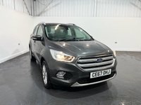 USED 2017 67 FORD KUGA 2.0 TDCi Titanium SUV 5dr Diesel Manual AWD Euro 6 (s/s) (180 ps) 2 keys, FSH, towbar, cruise, NAV