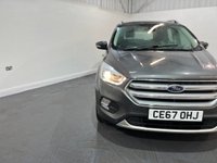 USED 2017 67 FORD KUGA 2.0 TDCi Titanium SUV 5dr Diesel Manual AWD Euro 6 (s/s) (180 ps) 2 keys, FSH, towbar, cruise, NAV