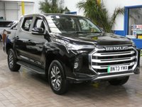 USED 2023 73 MAXUS T90EV 88.5kWh Elite Pickup Double Cab 4dr Electric Auto RWD (177 ps) GENUINE LOW MILES CARPLAY LEATHER REAR VIEW CAMERA CRUISE CONTROL 1 OWNER MAXUS WARRANTY