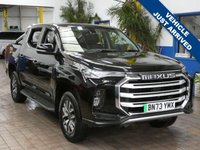 USED 2023 73 MAXUS T90EV 88.5kWh Elite Pickup Double Cab 4dr Electric Auto RWD (177 ps) GENUINE LOW MILES CARPLAY LEATHER REAR VIEW CAMERA CRUISE CONTROL 1 OWNER MAXUS WARRANTY