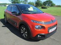 USED 2017 17 CITROEN C3 1.2 PureTech Flair Hatchback 5dr Petrol Manual Euro 6 (82 ps) NEW MOT FINANCE AVAILABLE &pound;35 tax