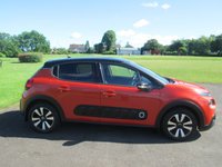 USED 2017 17 CITROEN C3 1.2 PureTech Flair Hatchback 5dr Petrol Manual Euro 6 (82 ps) NEW MOT FINANCE AVAILABLE &pound;35 tax
