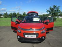 USED 2017 17 CITROEN C3 1.2 PureTech Flair Hatchback 5dr Petrol Manual Euro 6 (82 ps) NEW MOT FINANCE AVAILABLE &pound;35 tax