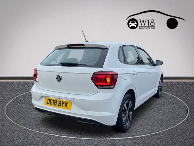 2018 VOLKSWAGEN POLO 1.0 TSI SE Hatchback 5dr Petrol Manual Euro 6 (s/s) (95 ps) - Photo 3