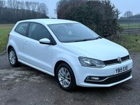 USED 2015 15 VOLKSWAGEN POLO 1.0 BlueMotion Tech SE Hatchback 3dr Petrol Manual Euro 6 (s/s) (75 ps) FULL SERVICE HISTORY GREAT SPEC