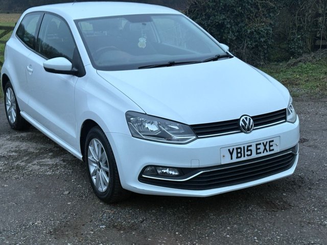 2015 15 Volkswagen Polo 1.0 BlueMotion Tech SE Hatchback 3dr Petrol Manual Euro 6 (s/s) (75 ps)