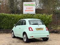 USED 2019 69 FIAT 500 1.2 Lounge Hatchback 3dr Petrol  CarPlay, DAB, Low Mileage