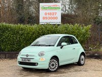 USED 2019 69 FIAT 500 1.2 Lounge Hatchback 3dr Petrol  CarPlay, DAB, Low Mileage