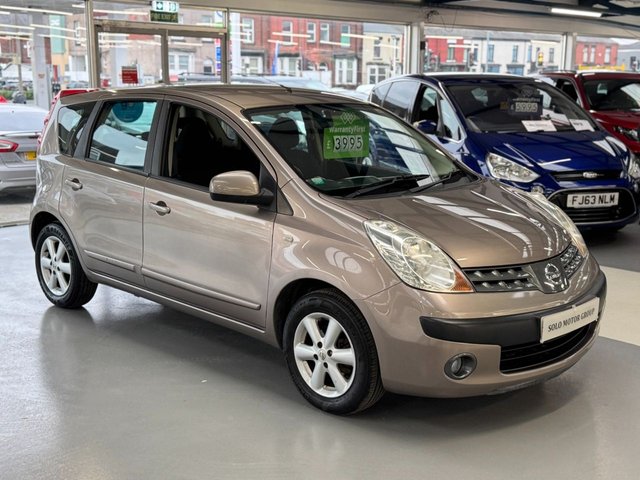 View our NISSAN NOTE