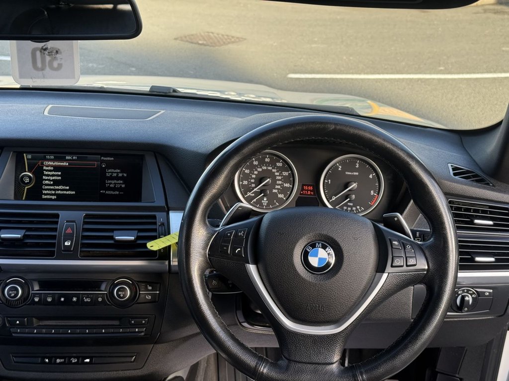 USED 2013 13 BMW X6 3.0 40d SUV 5dr Diesel Auto xDrive Euro 5 (306 ps) Rear Camera, Memory Seats