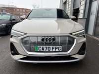 USED 2020 70 AUDI E-TRON 50 S line SUV 5dr Electric Auto quattro 71.2kWh (313 ps) 