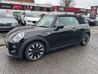 USED 2019 19 MINI CONVERTIBLE 1.5 Cooper Exclusive Convertible 2dr Petrol Manual Euro 6 (s/s) (136 ps) Buy with Complete Confidence from Sheriff Motors, All our vehicles are extensively road tested and thoroughly inspected prior to sale. Each vehicle comes with a new 1 year and we rectify all advisories and failures at no additional cost to our customers, plus a full oil and filter service. For added peace of mind, every car includes a 6 month complimentary RAC Warranty & 12 months Rac Breakdown Cover giving you complete confidence when you buy from Sheriff Motors.