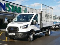 USED 2025 25 FORD TRANSIT 470 RWD 2.0 EBL 130 BHP L2 MEDIUM TWIN WHEEL CAGED TIPPER  CAGED TIPPER | TWIN WHEELS | 470 WEIGHT