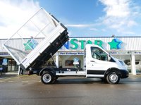 USED 2025 25 FORD TRANSIT 470 RWD 2.0 EBL 130 BHP L2 MEDIUM TWIN WHEEL CAGED TIPPER  CAGED TIPPER | TWIN WHEELS | 470 WEIGHT