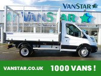 USED 2025 25 FORD TRANSIT 470 RWD 2.0 EBL 130 BHP L2 MEDIUM TWIN WHEEL CAGED TIPPER  CAGED TIPPER | TWIN WHEELS | 470 WEIGHT