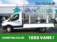 USED 2025 25 FORD TRANSIT 470 RWD 2.0 EBL 130 BHP L2 MEDIUM TWIN WHEEL CAGED TIPPER  CAGED TIPPER | TWIN WHEELS | 470 WEIGHT