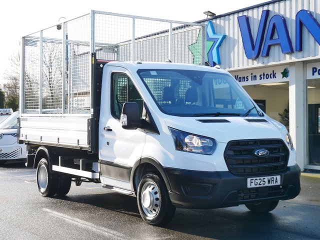 View our Ford Transit 470 RWD 2.0 EBL 130 BHP L2 MEDIUM TWIN WHEEL CAGED TIPPER 