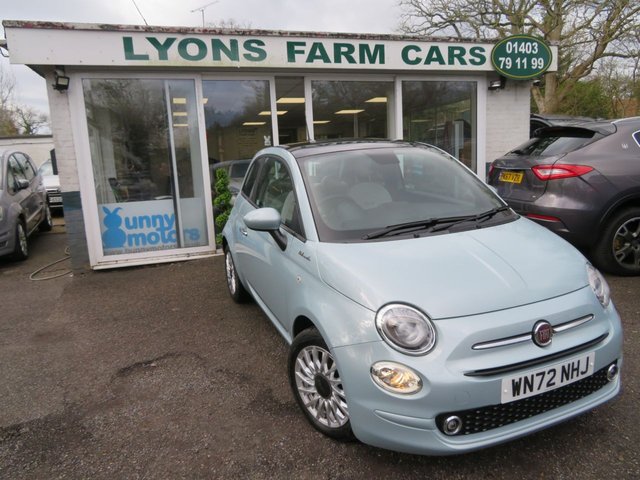2022 72 Fiat 500 1.0 MHEV Dolcevita Hatchback 3dr Petrol Manual Euro 6 (s/s) (70 bhp)