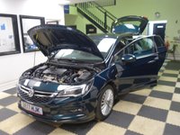 USED 2017 17 VAUXHALL ASTRA 1.4i Turbo Elite Sports Tourer 5dr Petrol Auto Euro 6 (s/s) (150 ps) FRONT AND REAR SENSORS! AUTO! HEATED SEATS AND STEERING WHEEL!