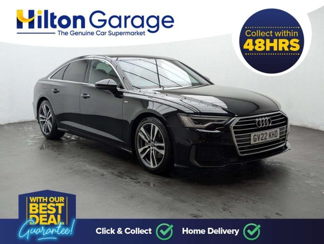 USED 2022 22 AUDI A6 SALOON 2.0 TFSI 40 S line Saloon 4dr Petrol S Tronic Euro 6 (s/s) (204 ps) CLICK & COLLECT/HOME DELIVERY