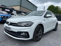 USED 2019 19 VOLKSWAGEN POLO 1.0 TSI GPF R-Line Hatchback 5dr Petrol Manual Euro 6 (s/s) (95 ps) 12 MONTHS MOT AND FULL ENGINE SERVICE