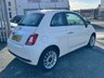 USED 2017 66 FIAT 500 1.2 ECO Pop Star Hatchback 3dr Petrol Manual Euro 6 (s/s) (69 bhp) 