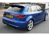 USED 2015 65 AUDI RS3 2.5 TFSI Sportback 5dr Petrol S Tronic quattro Euro 6 (s/s) (367 ps) RS in Georgeous Sepang Blue Ex