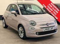 USED 2019 69 FIAT 500 1.2 Star Navigation Hatchback 3 Door Petrol Manual Euro 6 (s/s) (69 bhp) 5 DEALER SERVICES TO 11,048 MILES