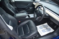 USED 2020 70 TESLA Model 3 (Dual Motor) Long Range Saloon 4dr Electric Auto 4WDE (346 ps) ULEZ Free | 2 Keys | 1 Owner from New | VAT Qualifying | Panoramic Glass Roof | Front & Rear Parking Sensors | Full Black Leather Interior | Satellite Navigation | Full Service History | Dual Zone Climate Control | Charging Cable | Metallic Paint - Deep Blue | 18'' Aloy Wheels | MOT Valid ( 04/01/2027)