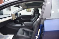 USED 2020 70 TESLA Model 3 (Dual Motor) Long Range Saloon 4dr Electric Auto 4WDE (346 ps) ULEZ Free | 2 Keys | 1 Owner from New | VAT Qualifying | Panoramic Glass Roof | Front & Rear Parking Sensors | Full Black Leather Interior | Satellite Navigation | Full Service History | Dual Zone Climate Control | Charging Cable | Metallic Paint - Deep Blue | 18'' Aloy Wheels | MOT Valid ( 04/01/2027)