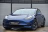 USED 2020 70 TESLA Model 3 (Dual Motor) Long Range Saloon 4dr Electric Auto 4WDE (346 ps) ULEZ Free | 2 Keys | 1 Owner from New | VAT Qualifying | Panoramic Glass Roof | Front & Rear Parking Sensors | Full Black Leather Interior | Satellite Navigation | Full Service History | Dual Zone Climate Control | Charging Cable | Metallic Paint - Deep Blue | 18'' Aloy Wheels | MOT Valid ( 04/01/2027)
