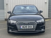 USED 2019 19 AUDI A4 2.0 TDI 40 S line Saloon 4dr Diesel S Tronic Euro 6 (s/s) (190 ps) Cruise control - Sat nav