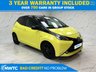 USED 2017 17 TOYOTA AYGO 1.0 VVT-i x-cite 3 Yellow Bi-Tone Hatchback 5dr Petrol Manual Euro 6 (68 ps) F/S/H! 1 OWNER!  F/S/H! 1 OWNER!