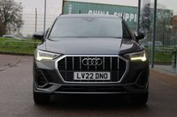 USED 2022 22 AUDI Q3 1.5 TFSI CoD 35 S line SUV 5dr Petrol S Tronic Euro 6 (s/s) (150 ps) - EURO 6 - ULEZ, SAT NAV, DIGITAL COCKPIT, E/TAILGATE, HTD/LEATHER, R/CAMERA, APPLE/ANDROID CARPLAY, LEDS, 19" ALLOYS, CRUISE/LDW, BLUETOOTH, DAB & SONOS S/S