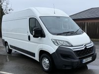 USED 2019 69 CITROEN RELAY 2.2 BlueHDi 35 Enterprise Panel Van 5dr Diesel Manual L3 High Roof Euro 6 (s/s) (140 ps) This 2019 Citroen Relay presents an exceptional ownership proposition, having been meticulously maintained by a single owner from new. This Enterprise L3 High Roof model, powered by an efficient 2.2 BlueHDi diesel engine, meets Euro 6 emission standards, ensuring compliance with environmental regulations. Its clear vehicle history check provides added peace of mind, confirming its sound condition. With an impressive cargo volume of 13000 litres.