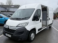 USED 2019 69 CITROEN RELAY 2.2 BlueHDi 35 Enterprise Panel Van 5dr Diesel Manual L3 High Roof Euro 6 (s/s) (140 ps) This 2019 Citroen Relay presents an exceptional ownership proposition, having been meticulously maintained by a single owner from new. This Enterprise L3 High Roof model, powered by an efficient 2.2 BlueHDi diesel engine, meets Euro 6 emission standards, ensuring compliance with environmental regulations. Its clear vehicle history check provides added peace of mind, confirming its sound condition. With an impressive cargo volume of 13000 litres.