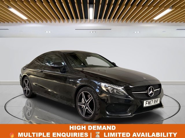 2017 17 MERCEDES-BENZ C-CLASS 3.0 C43 V6 AMG (Premium Plus) Coupe 2dr Petrol G-Tronic+ 4MATIC Euro 6 (s/s) (367 ps) | &pound;3015 Extras-RESERVE FOR &pound;99