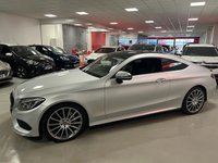 USED 2017 17 MERCEDES-BENZ C CLASS 2.1 C220d AMG Line (Premium) Coupe 2dr Diesel G-Tronic+ Euro 6 (s/s) (170 ps) 