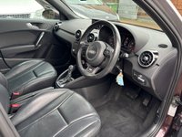 USED 2014 64 AUDI A1 1.4 TFSI Black Edition Sportback 5dr Petrol S Tronic Euro 5 (185 ps) BLACK LEATHER HEATED, PRIVACY, 18"