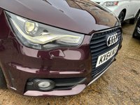 USED 2014 64 AUDI A1 1.4 TFSI Black Edition Sportback 5dr Petrol S Tronic Euro 5 (185 ps) BLACK LEATHER HEATED, PRIVACY, 18"