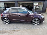 USED 2014 64 AUDI A1 1.4 TFSI Black Edition Sportback 5dr Petrol S Tronic Euro 5 (185 ps) BLACK LEATHER HEATED, PRIVACY, 18"