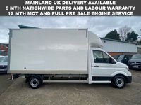 USED 2022 22 MAN TGE 2.0 3140D L3 LWB EURO 6 LUTON 4.2M LOAD 80K MILES VERY CLEAN 